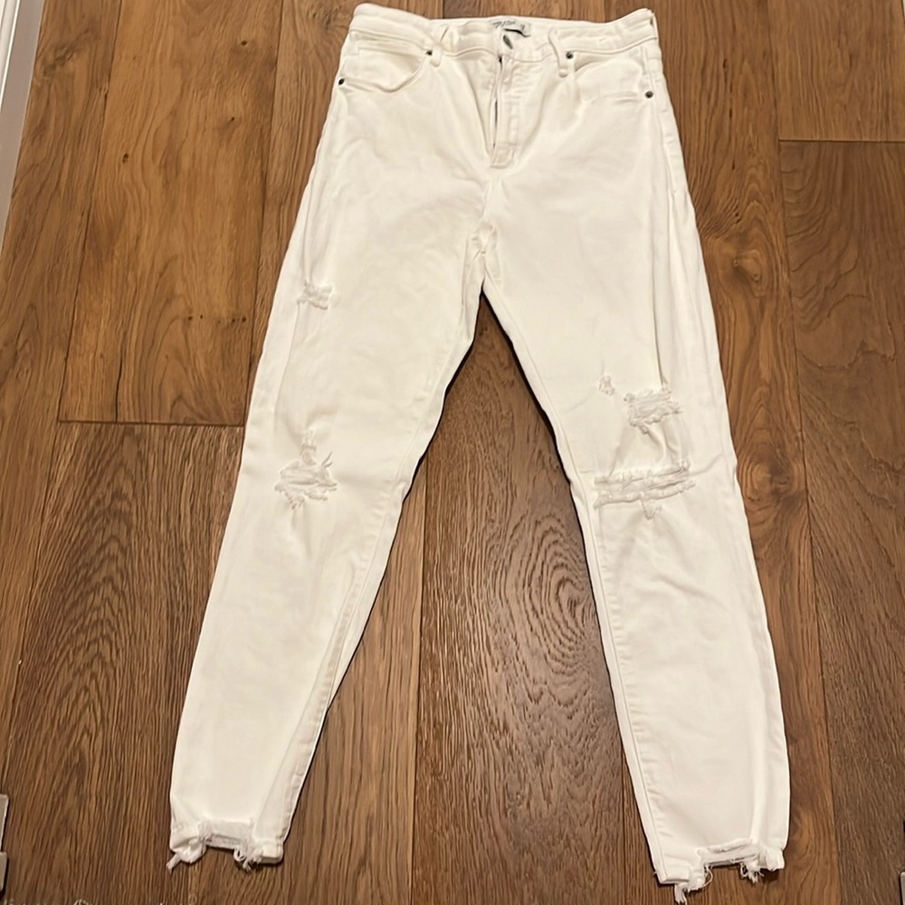 Abercrombie and Fitch, super skinny ankle high rise, size 29/8r